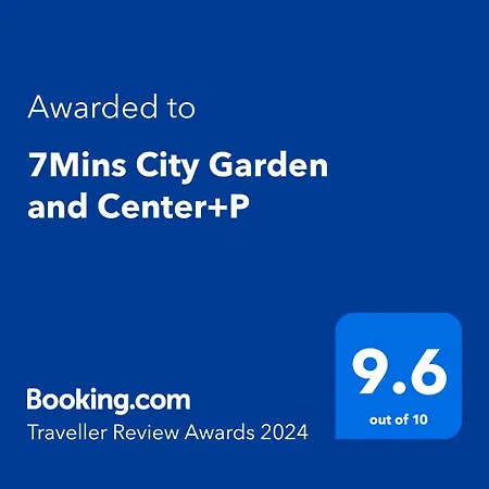 7mins Garden And Center+p Apartment *